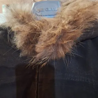 Giubbotto Conbipel marrone con pelliccia