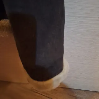 Giubbotto Conbipel marrone con pelliccia