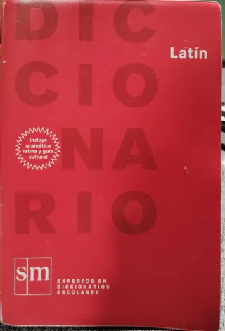 Latín. Diccionario didáctico