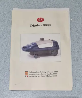 Vaporeta LUX ECOLUX 8000 con accesorios