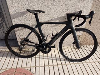 Bicicleta Carretera Giant Negra Mate Carbono