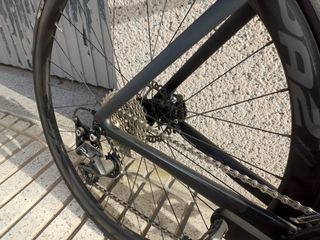 Bicicleta Carretera Giant Negra Mate Carbono