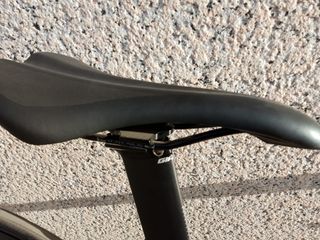 Bicicleta Carretera Giant Negra Mate Carbono