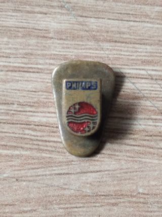 Antigua insignia pins de ojal PHILIPS, esmaltada