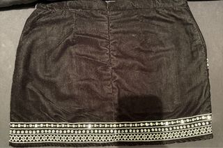 Falda terciopelo con lentejuelas