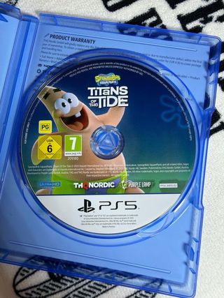 Bob Esponja: Titanes de las Mareas para PS5