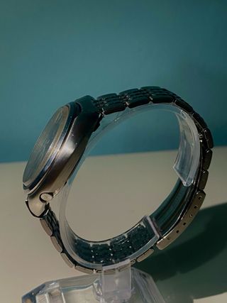 Reloj Vintage Seiko 5 Actus SS 6106-7470 Azul