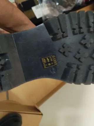 Botas militares negras