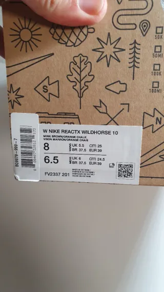 Zapatillas Nike Wildhorse 10 Marrón Naranja