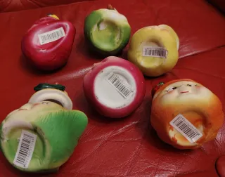 Set 6 Contenitori Ceramica Smaltata