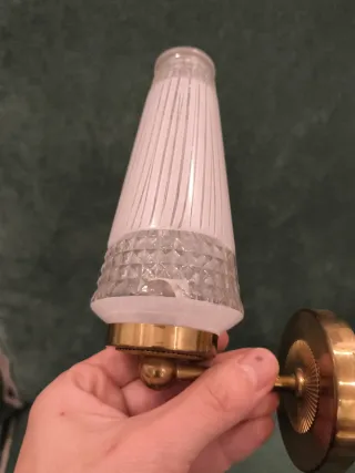 2 Apliques franceses vintage