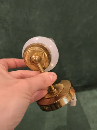 2 Apliques franceses vintage