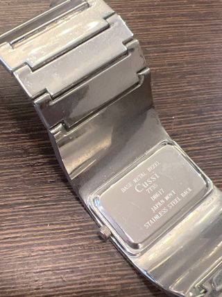 Reloj Cussi Blanco y Plateado