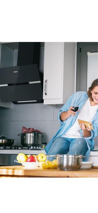 Campana Extractora Ciarra Negra Nueva