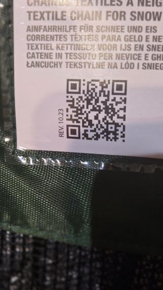 Cadenas nieve textiles SILKNET Plus 60