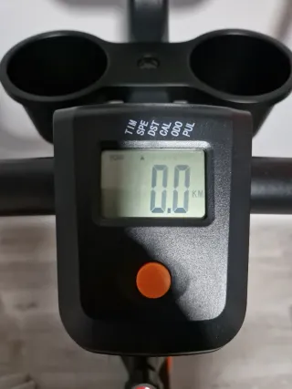 Bicicleta estática negra