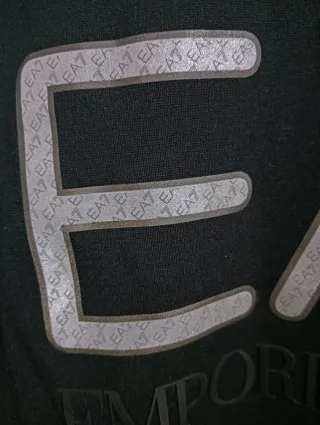 Camiseta EA Emporio Armani Negra