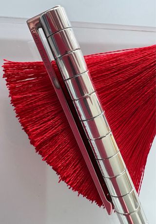 Bolígrafo Dupont Anillos Chapado Plata