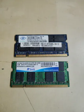 LOTE 2 MÓDULOS RAM 4GB