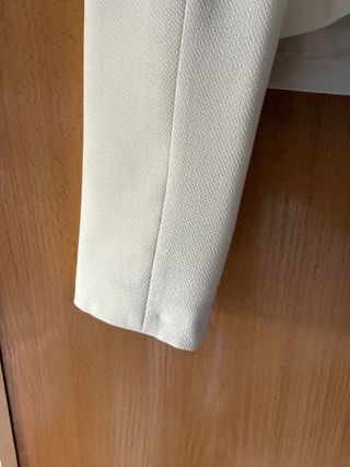 Chaqueta torera beige mujer talla 42