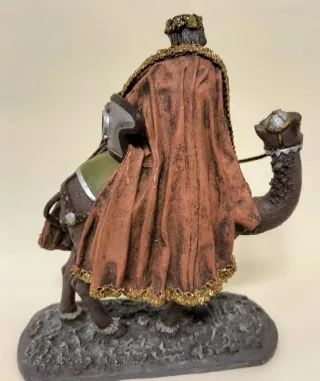 Figura Belén Rey Mago en Camello