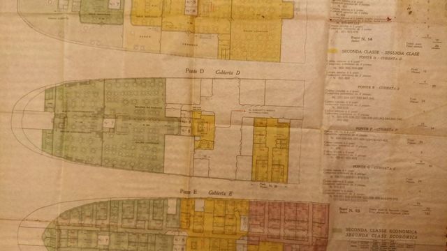 Plano de barco NGI Augustus 1927