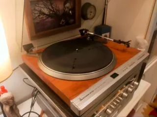 Mitsubishi quartz giradischi restaurato 100%