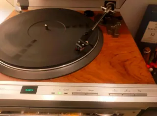 Mitsubishi quartz giradischi restaurato 100%