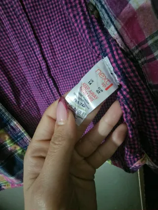 Camisa cuadros multicolor