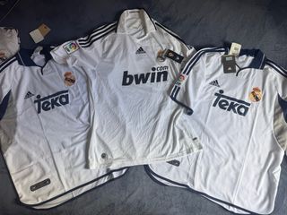 Lote Camisetas Adidas Real Madrid