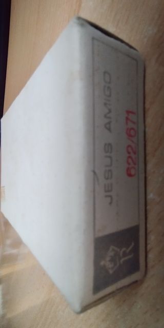 Devocionario tapas nácar y crucifijo dorado