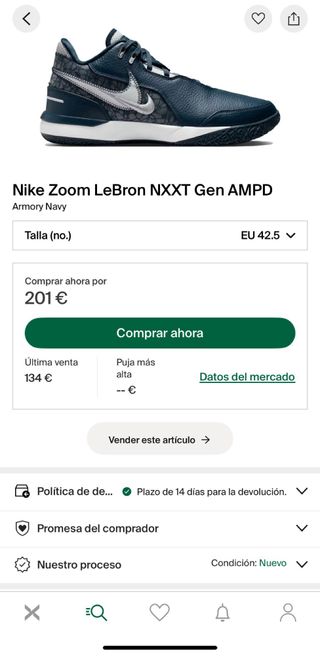 Zapatos de Baloncesto Azules