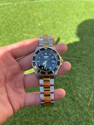 Reloj Invicta Pro Diver Automático Dorado/Plata
