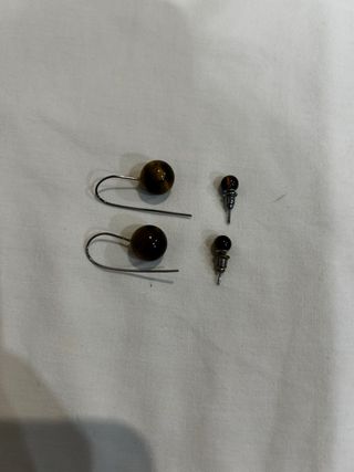 Pendientes Ojo de Tigre Natural