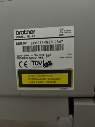 Stampante laser Brother HL-2035 bianca