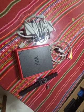 Consola Wii Nintendo Roja