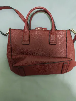 Bolso bandolera granate