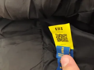 Polo Ralph Lauren Abrigo Puffer Negro Talla M