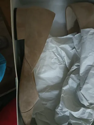 Zapatos planos Hogl piel beige