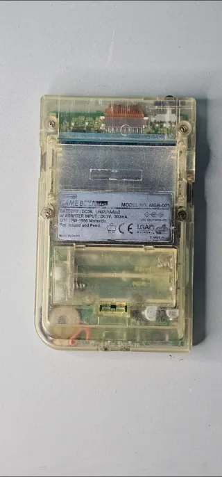Nintendo Game Boy Pocket Transparente
