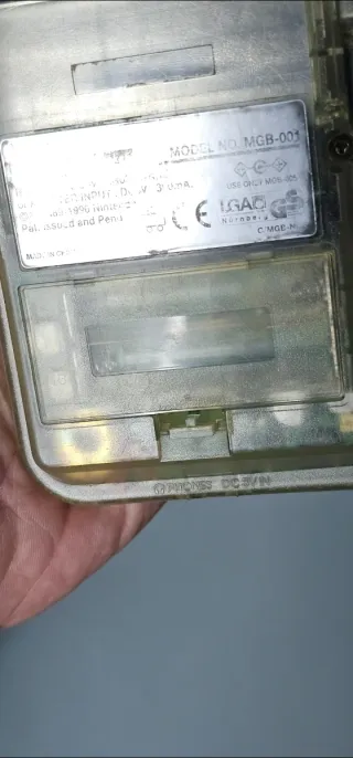 Nintendo Game Boy Pocket Transparente