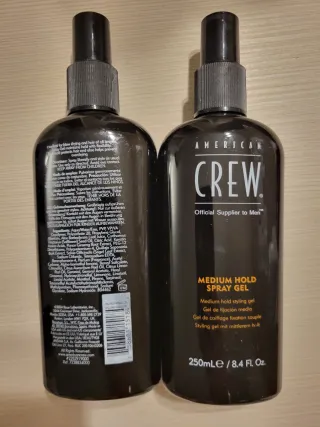 Pack 2 uds Gel Fijación Spray American Crew