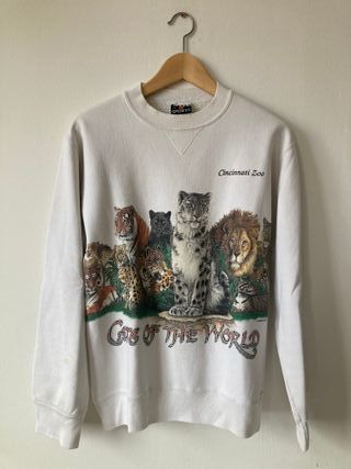 Sudadera Vintage Cincinnati Zoo Cats