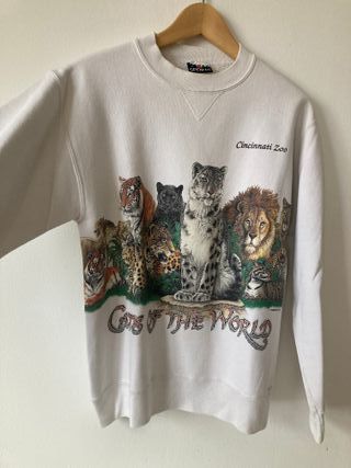 Sudadera Vintage Cincinnati Zoo Cats