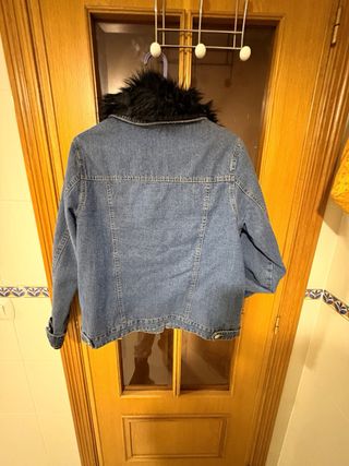 Chaqueta vaquera Lefties con pelo Talla M