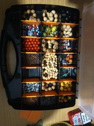 Lote de abalorios para manualidades