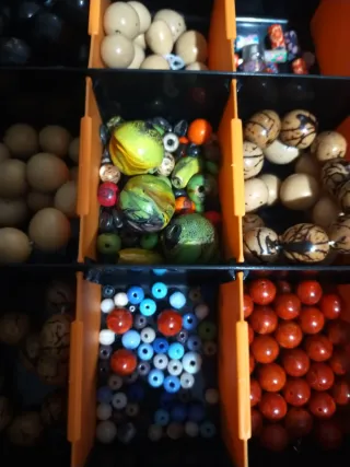 Lote de abalorios para manualidades