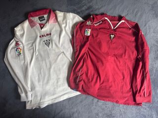 Lote 5 Camisetas Albacete Adidas Kelme Luanvi