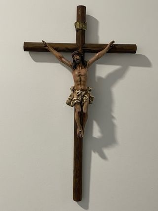 Crucifijo Vintage Años 80