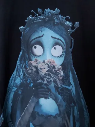 Corpse Bride Camiseta talla S oversize